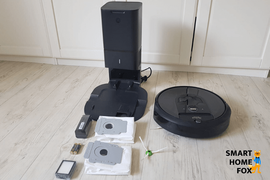 Объем поставки и аксессуары iRobot Roomba i7+